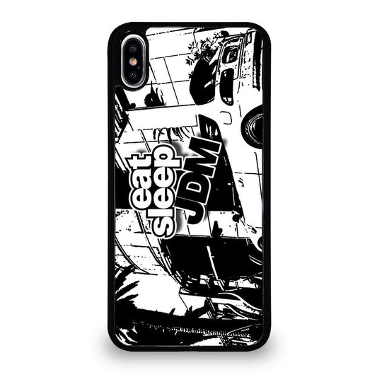 EAT SLEEP JDM ART iPhone XS Max Case Cover