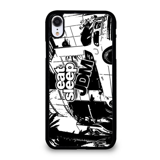 EAT SLEEP JDM ART iPhone XR Case Cover