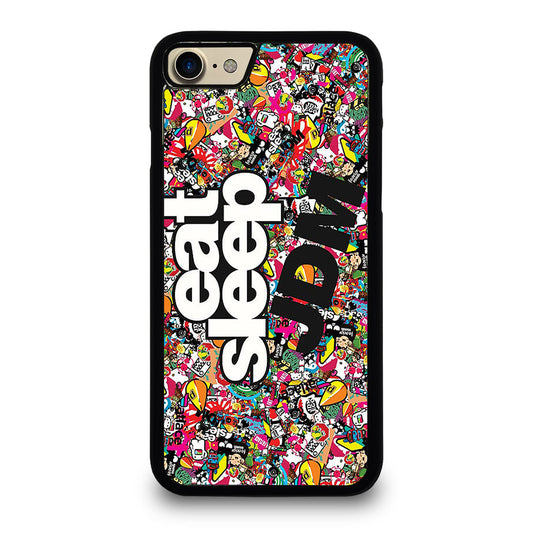 EAT SLEEP JDM STICKER BOMB iPhone 7 / 8 Case Cover