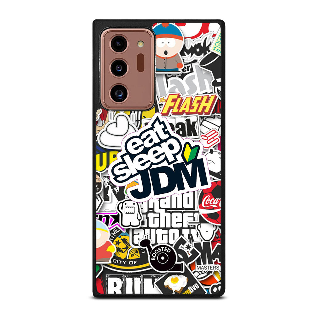 EAT SLEEP JDM STICKER Samsung Galaxy Note 20 Ultra Case Cover