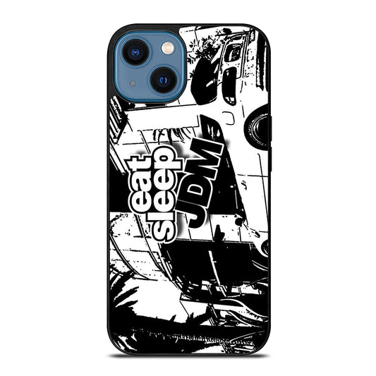 EAT SLEEP JDM ART iPhone 14 Case Cover