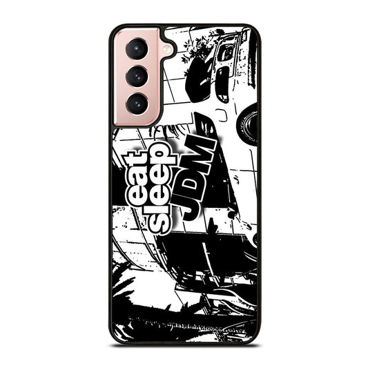 EAT SLEEP JDM ART Samsung Galaxy S21 Case Cover