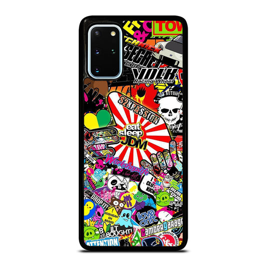 EAT SLEEP JDM STICKER BOMB 2 Samsung Galaxy S20 Plus Case Cover