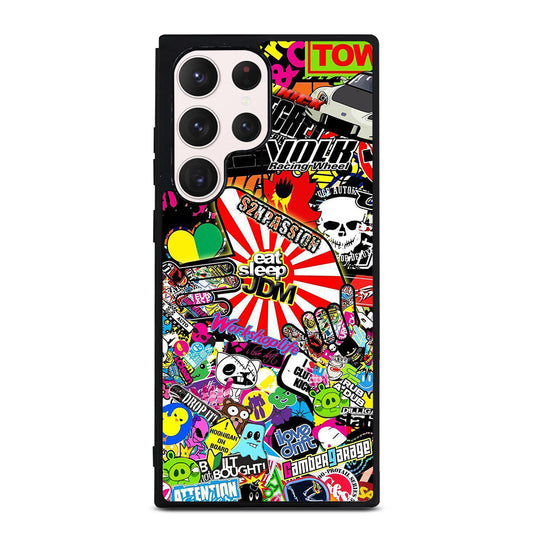 EAT SLEEP JDM STICKER BOMB 2 Samsung Galaxy S23 Ultra Case Cover