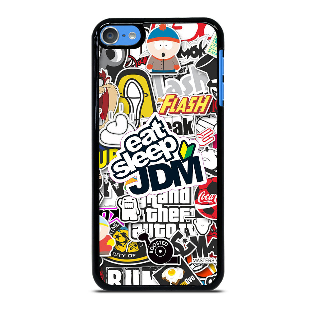 EAT SLEEP JDM STICKER iPod Touch 7 Case Cover