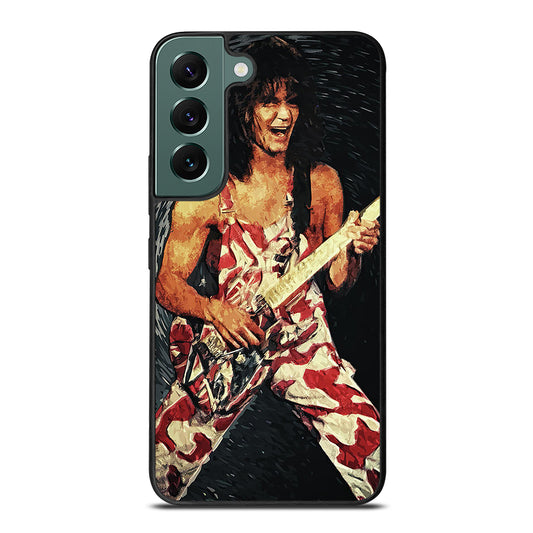 EDDIE VAN HALEN ART Samsung Galaxy S22 Case Cover