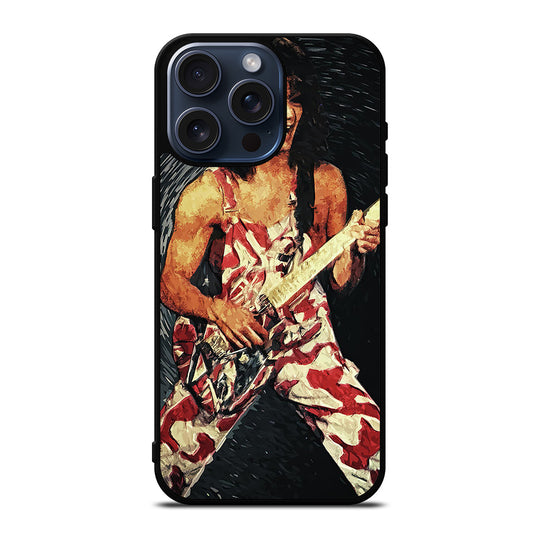 EDDIE VAN HALEN ART iPhone 15 Pro Max Case Cover