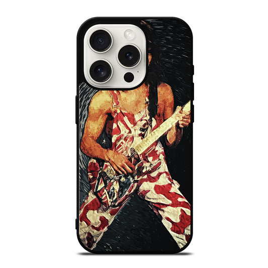 EDDIE VAN HALEN ART iPhone 15 Pro Case Cover