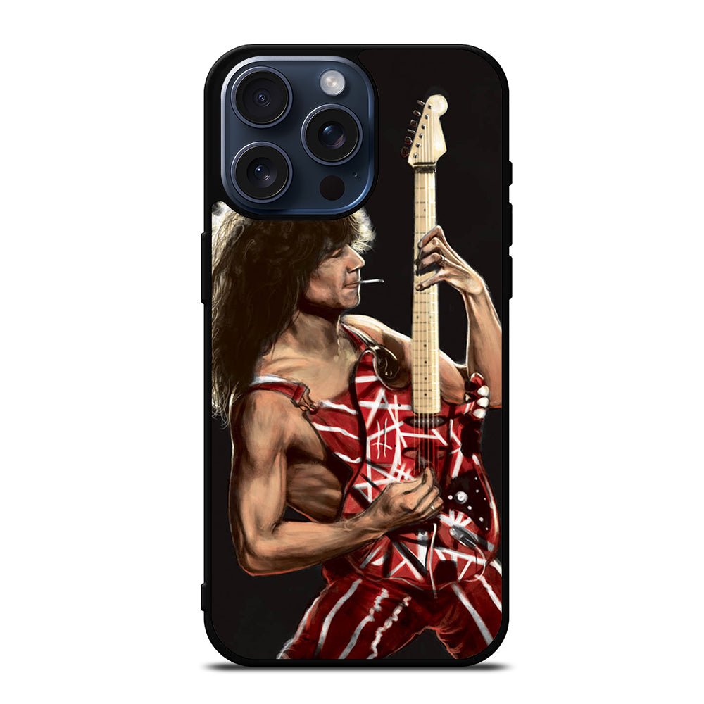 EDDIE VAN HALEN GUITAR iPhone 15 Pro Max Case Cover