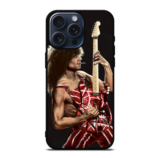 EDDIE VAN HALEN GUITAR iPhone 15 Pro Max Case Cover