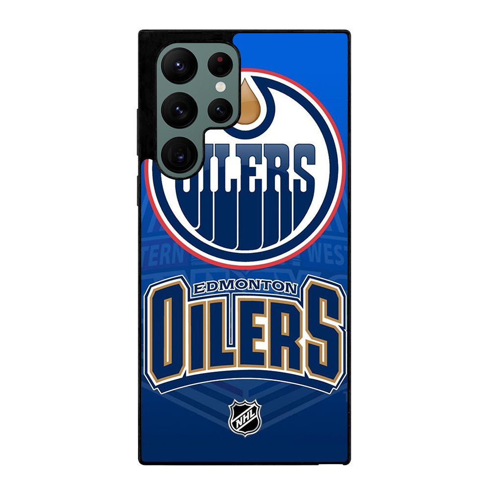 EDMONTON OILERS NHL ICON 2 Samsung Galaxy S22 Ultra Case Cover