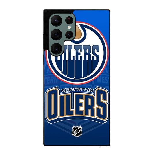 EDMONTON OILERS NHL ICON 2 Samsung Galaxy S22 Ultra Case Cover