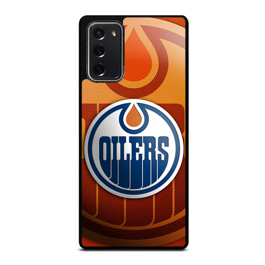 EDMONTON OILERS NHL ICON 3 Samsung Galaxy Note 20 Case Cover