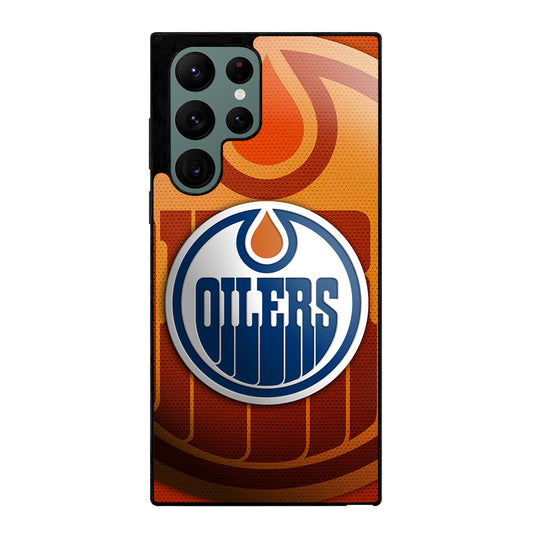 EDMONTON OILERS NHL ICON 3 Samsung Galaxy S22 Ultra Case Cover