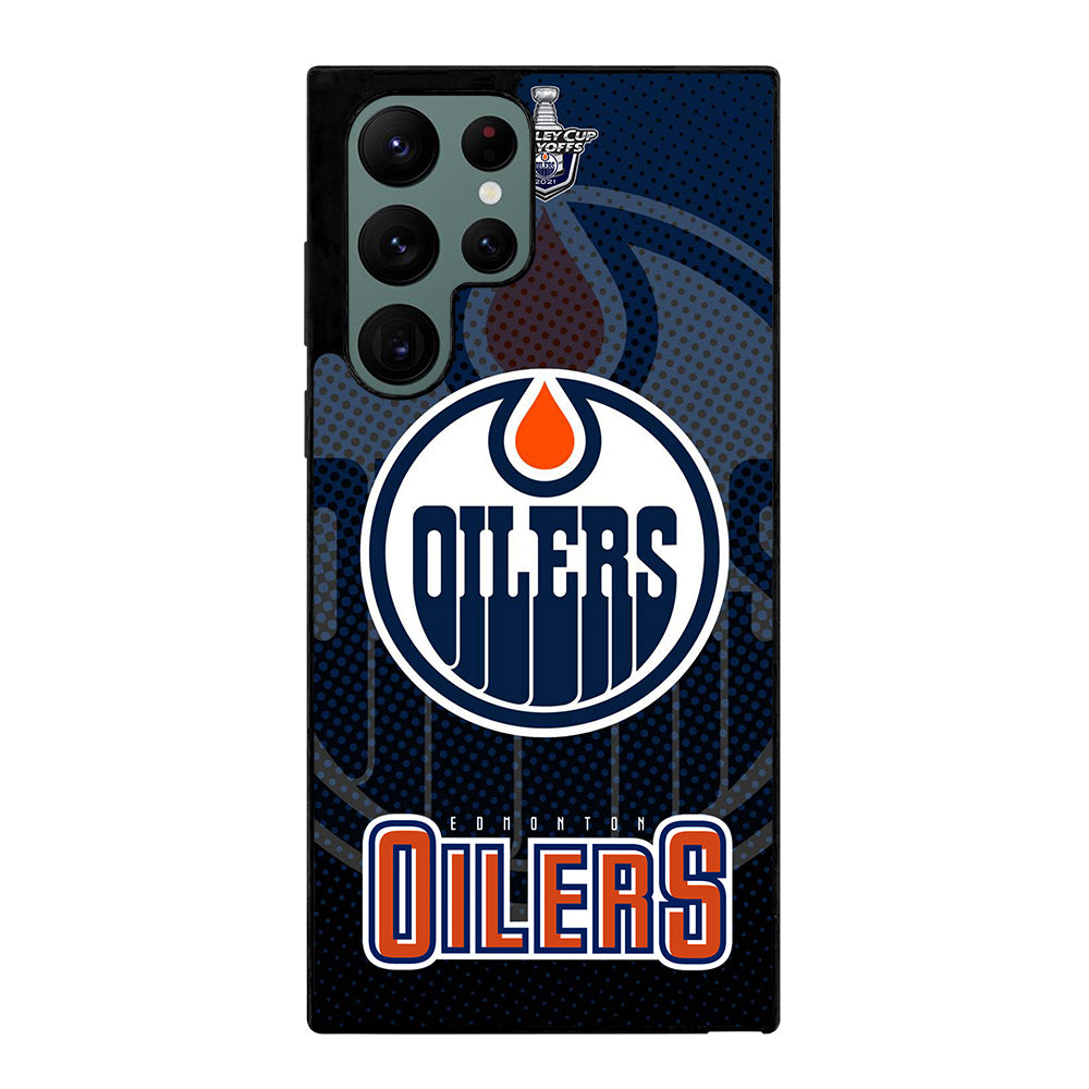 EDMONTON OILERS SYMBOL 3 Samsung Galaxy S22 Ultra Case Cover