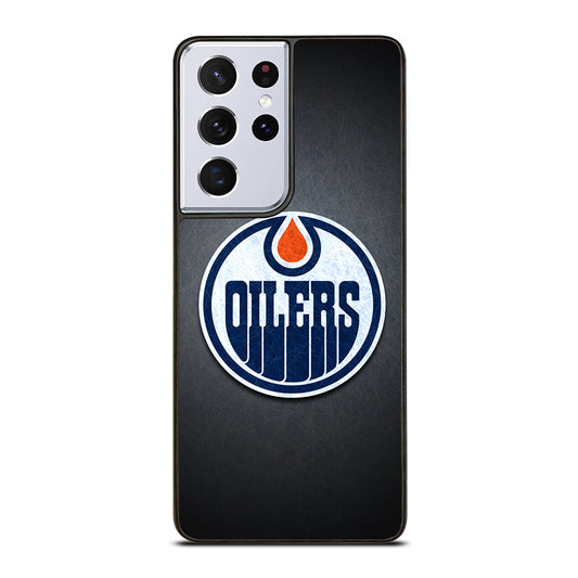 EDMONTON OILERS NHL ICON 1 Samsung Galaxy S21 Ultra Case Cover