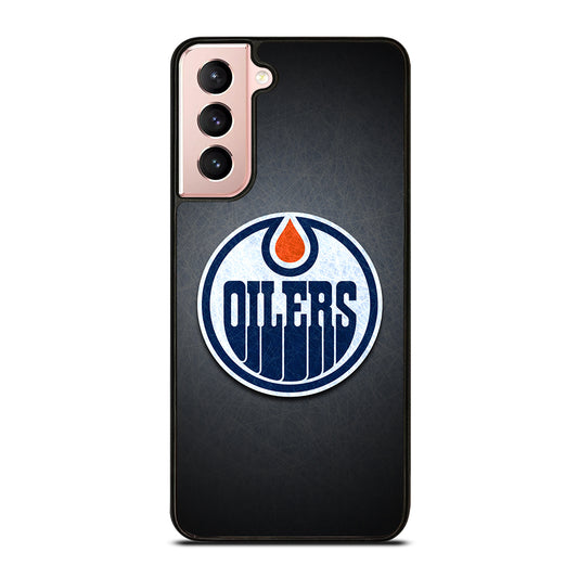 EDMONTON OILERS NHL ICON 1 Samsung Galaxy S21 Case Cover