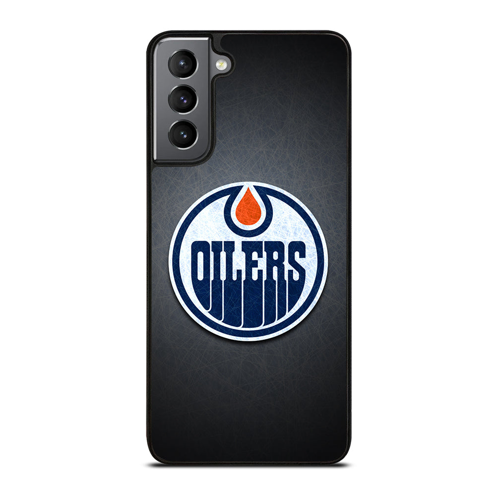 EDMONTON OILERS NHL ICON 1 Samsung Galaxy S21 Plus Case Cover