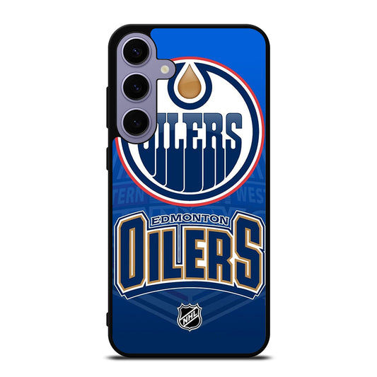 EDMONTON OILERS NHL ICON 2 Samsung Galaxy S24 Plus Case Cover