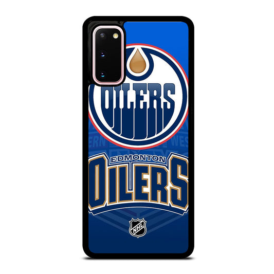 EDMONTON OILERS NHL ICON 2 Samsung Galaxy S20 Case Cover