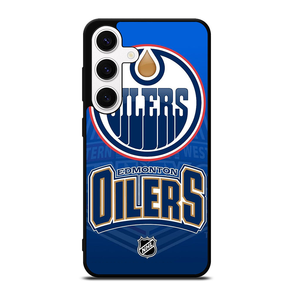 EDMONTON OILERS NHL ICON 2 Samsung Galaxy S24 Case Cover