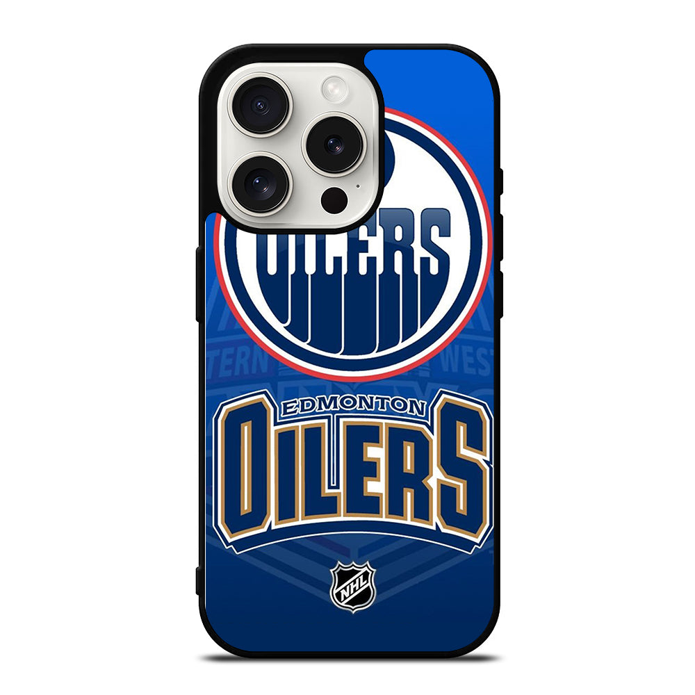 EDMONTON OILERS NHL ICON 2 iPhone 15 Pro Case Cover