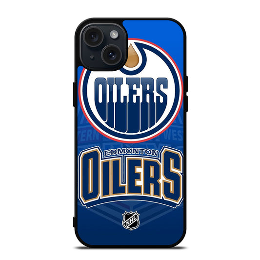 EDMONTON OILERS NHL ICON 2 iPhone 15 Plus Case Cover