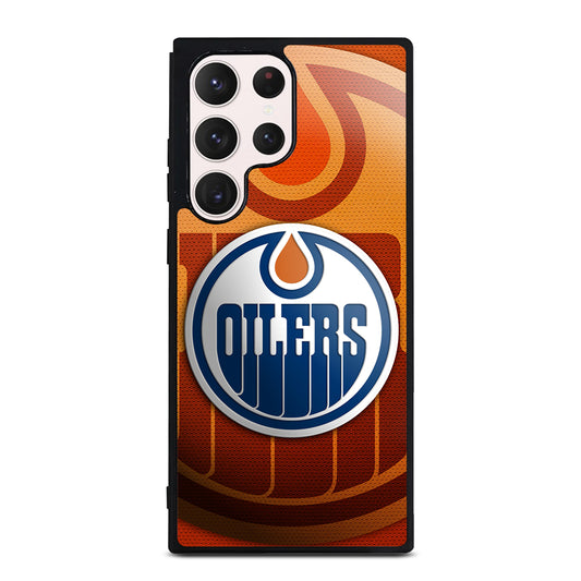 EDMONTON OILERS NHL ICON 3 Samsung Galaxy S23 Ultra Case Cover