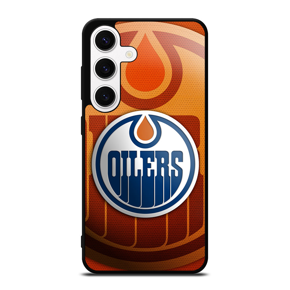 EDMONTON OILERS NHL ICON 3 Samsung Galaxy S24 Case Cover