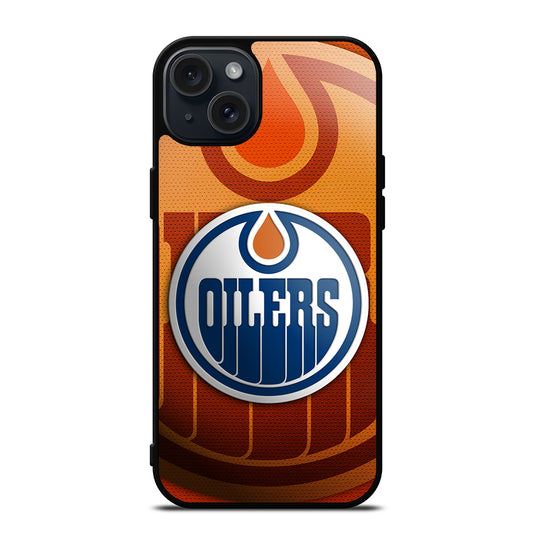EDMONTON OILERS NHL ICON 3 iPhone 15 Plus Case Cover