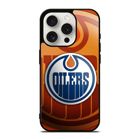 EDMONTON OILERS NHL ICON 3 iPhone 15 Pro Case Cover