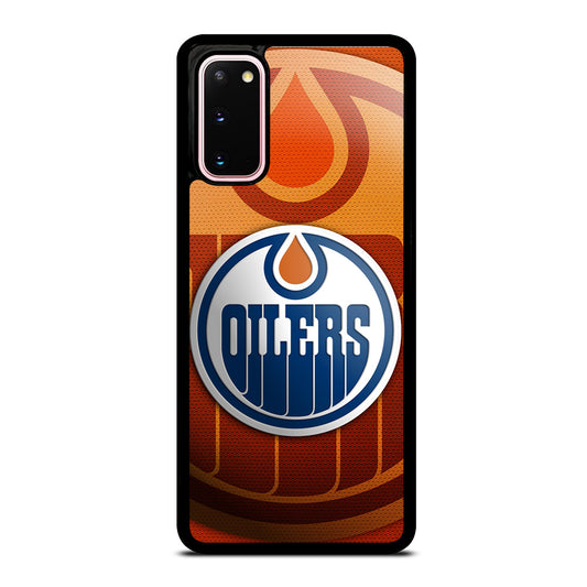 EDMONTON OILERS NHL ICON 3 Samsung Galaxy S20 Case Cover