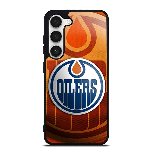 EDMONTON OILERS NHL ICON 3 Samsung Galaxy S23 Case Cover