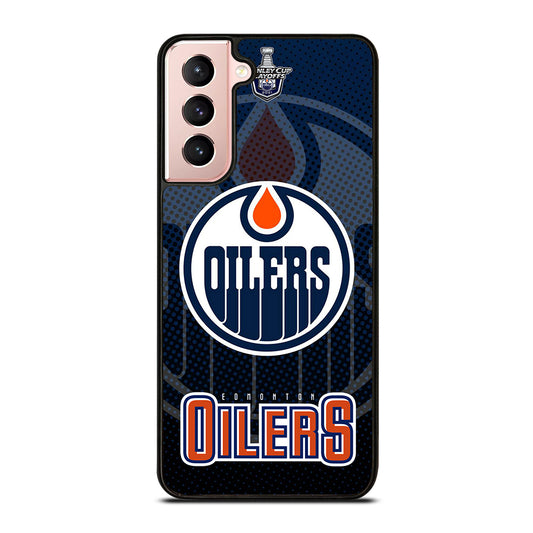 EDMONTON OILERS SYMBOL 3 Samsung Galaxy S21 Case Cover
