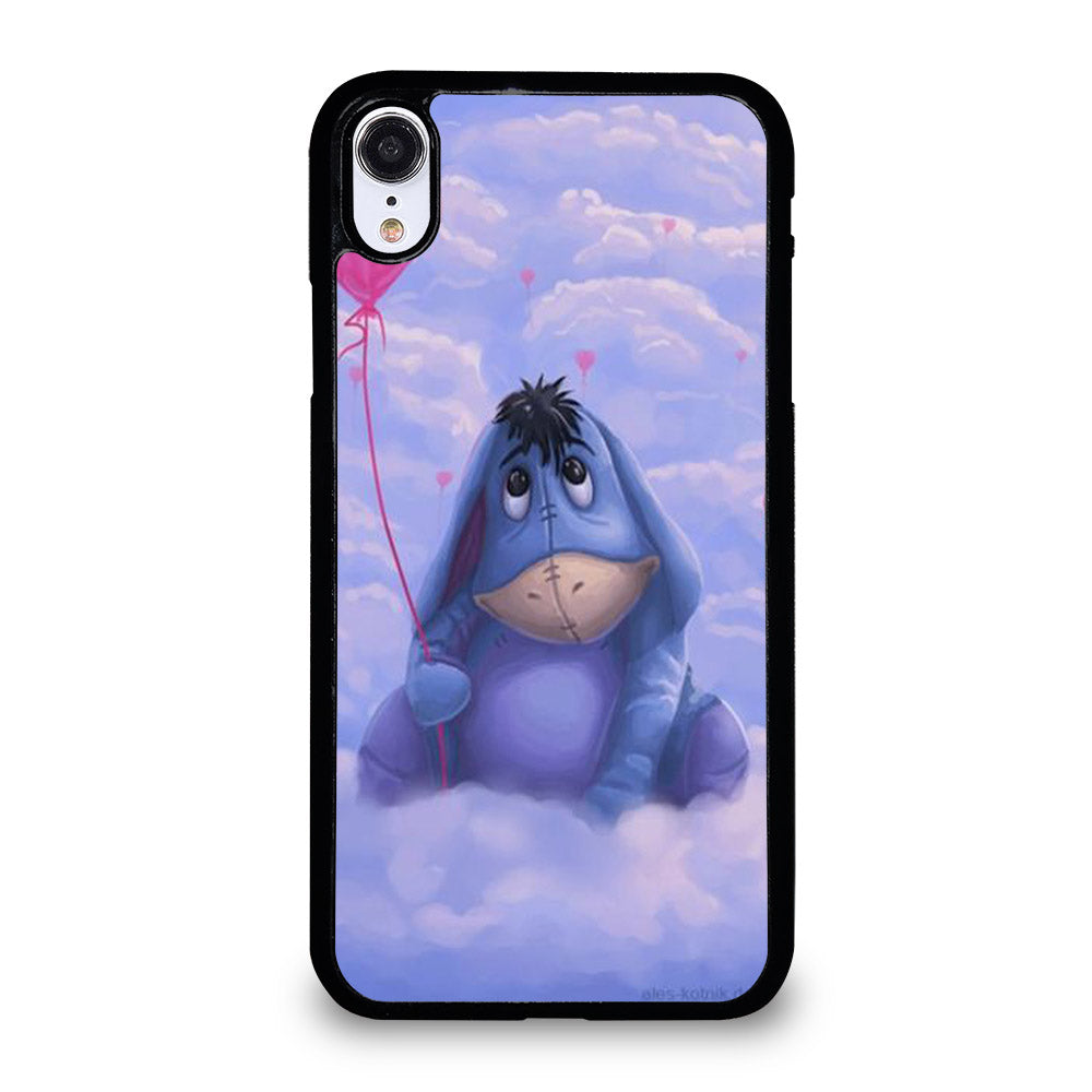 EEYORE DONKEY BALLOON CARTOON iPhone XR Case Cover