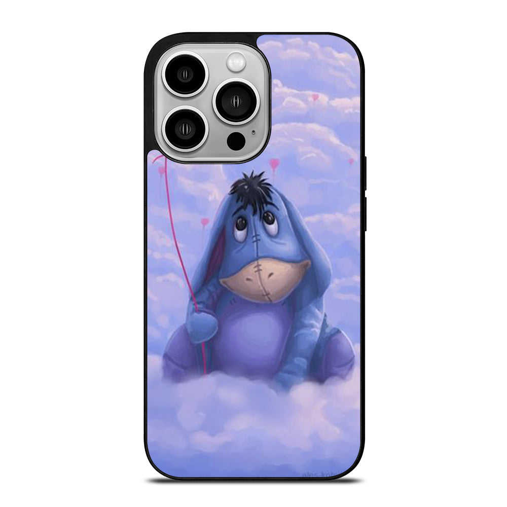 EEYORE DONKEY BALLOON CARTOON iPhone 14 Pro Case Cover