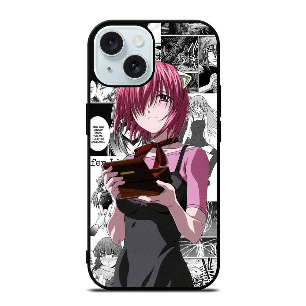 ELFEN LIED LUCY COMIC iPhone 15 Case Cover