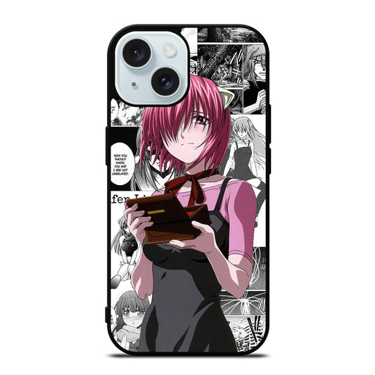 ELFEN LIED LUCY COMIC iPhone 15 Case Cover