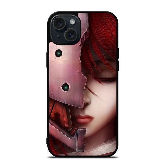 ELFEN LIED LUCY FACE iPhone 15 Plus Case Cover