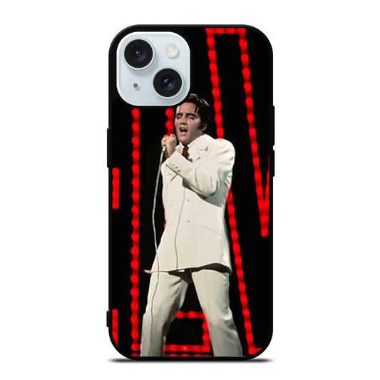 ELVIS PRESLEY SINGER iPhone 15 Case Cover
