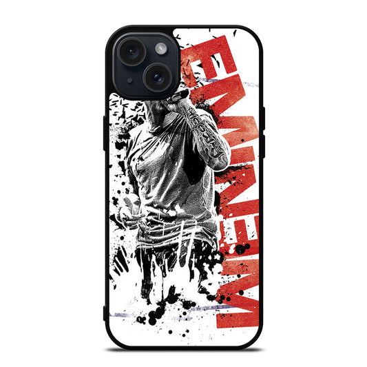 EMINEM RAPPER ART iPhone 15 Plus Case Cover