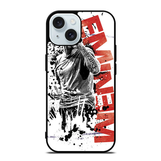 EMINEM RAPPER ART iPhone 15 Case Cover