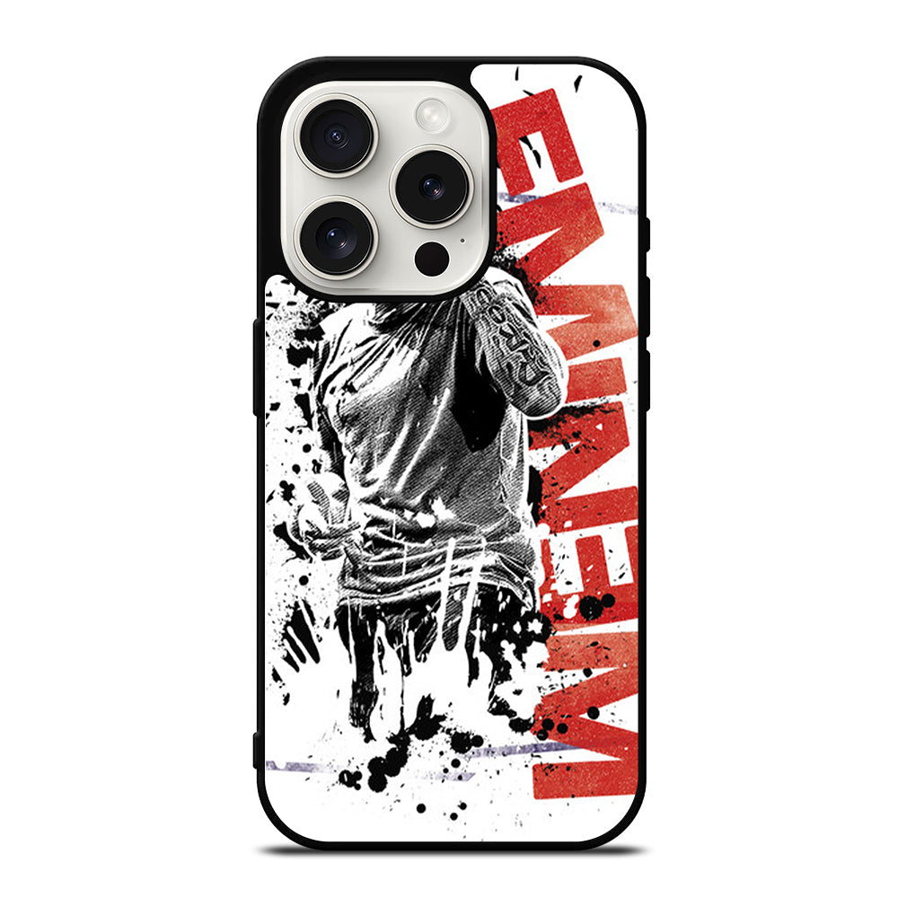 EMINEM RAPPER ART iPhone 15 Pro Case Cover