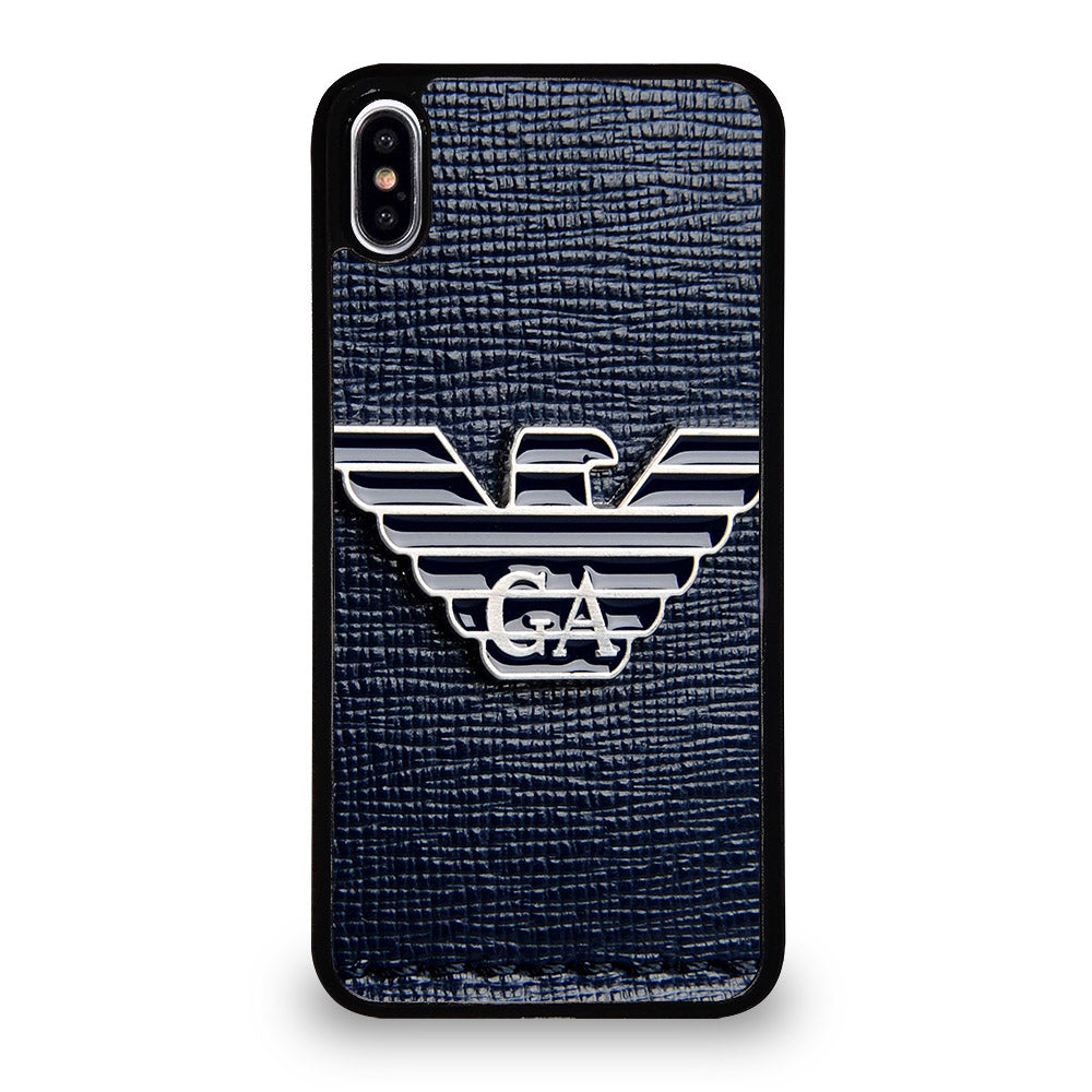 EMPORIO ARMANI EMBLEM iPhone XS Max Case Cover