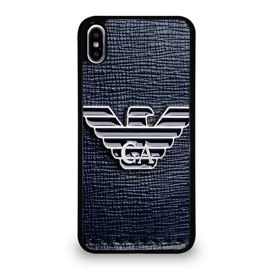 EMPORIO ARMANI EMBLEM iPhone XS Max Case Cover