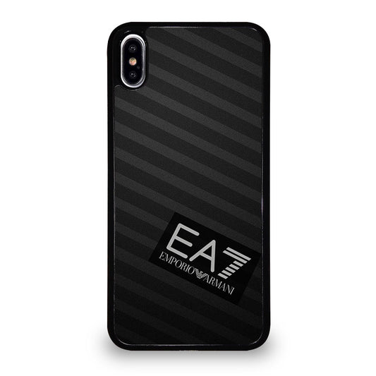 EMPORIO ARMANI STRIPE LOGO iPhone XS Max Case Cover