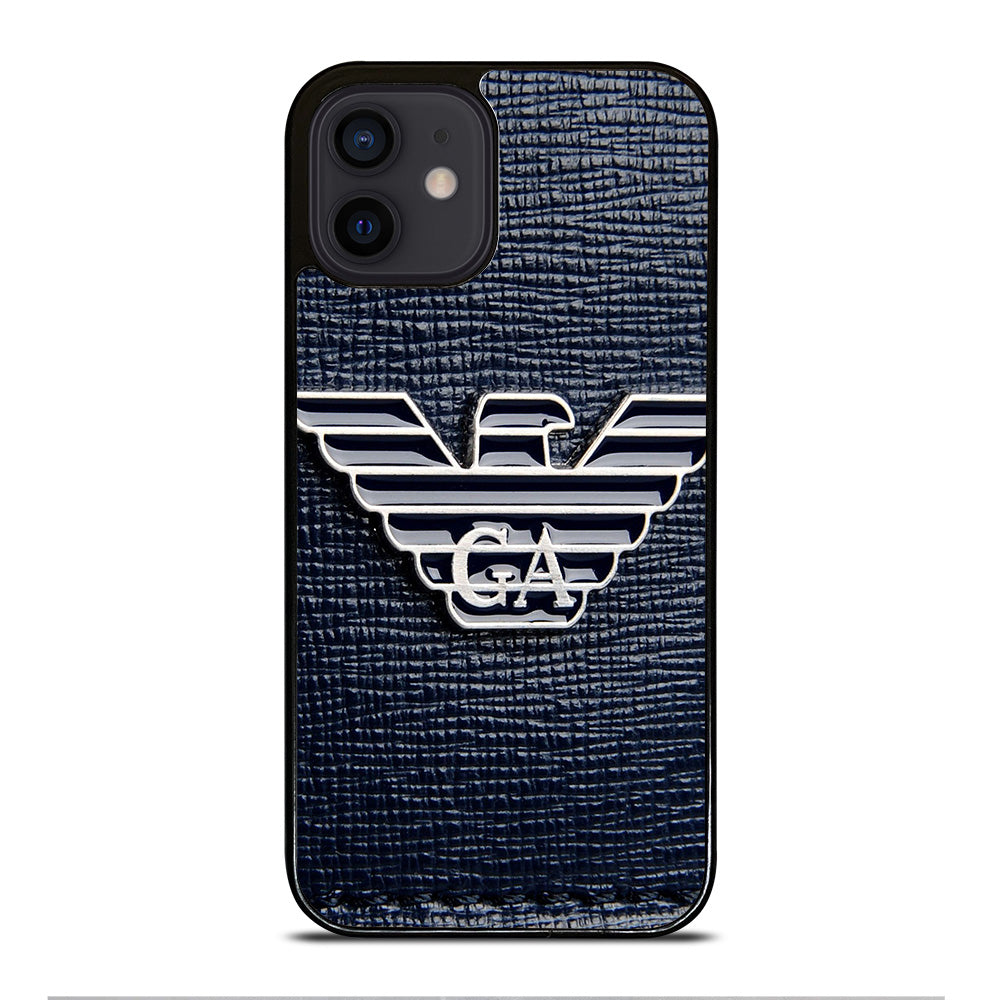 EMPORIO ARMANI EMBLEM iPhone 12 Mini Case Cover