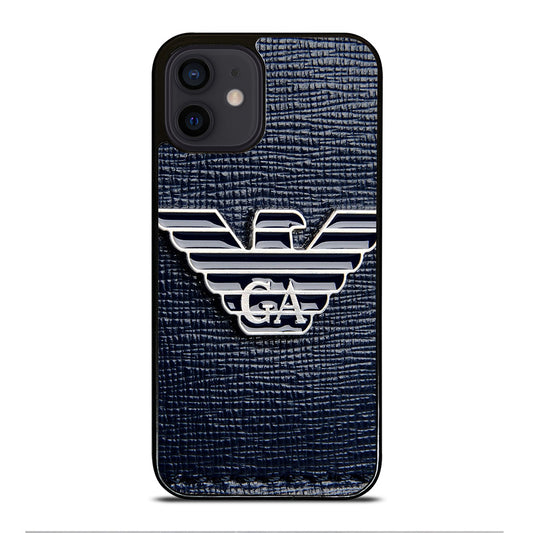 EMPORIO ARMANI EMBLEM iPhone 12 Mini Case Cover