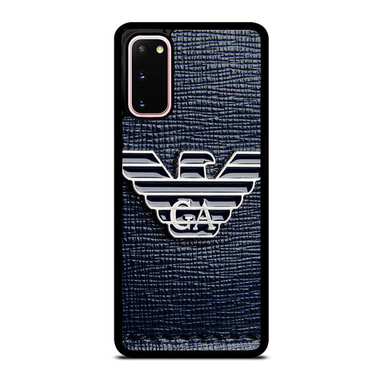 EMPORIO ARMANI EMBLEM Samsung Galaxy S20 Case Cover