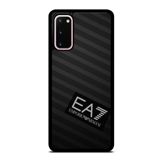 EMPORIO ARMANI STRIPE LOGO Samsung Galaxy S20 Case Cover